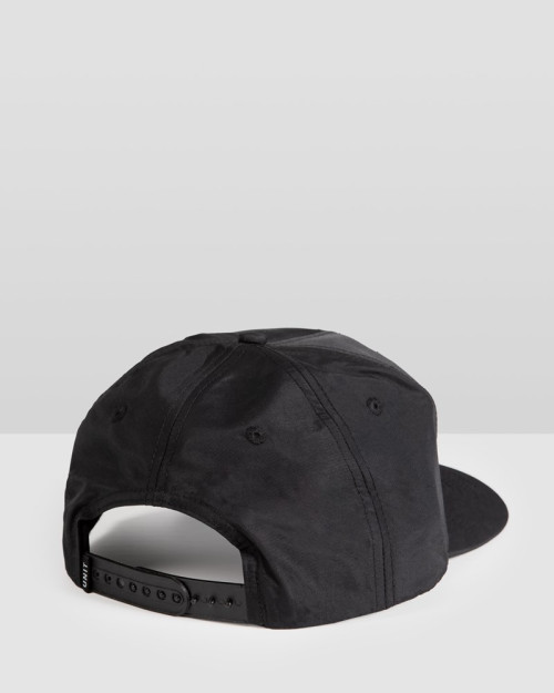 UNIT - NASH SNAPBACK CAP BLACK ONE SIZE