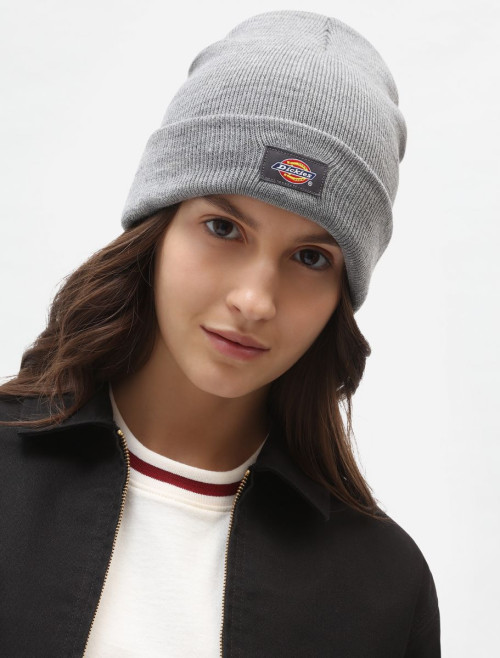 DICKIES - GIBSLAND BEANIE GREY MELANGE  ONE SIZE