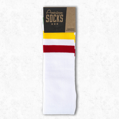 AMERICAN SOCKS - RASTA KNEE HIGH ONE SIZE