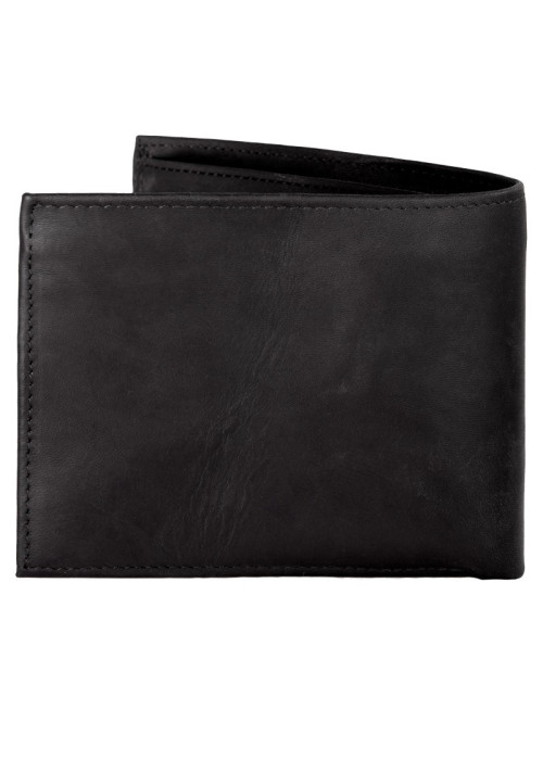 UNIT - CONTURE LEATHER WALLET BLACK ONE SIZE