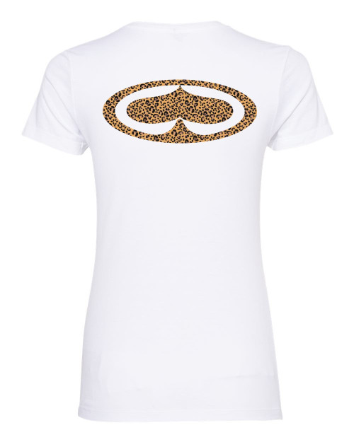 SRH - SRH WOMENS CHEETAH TEE WHITE