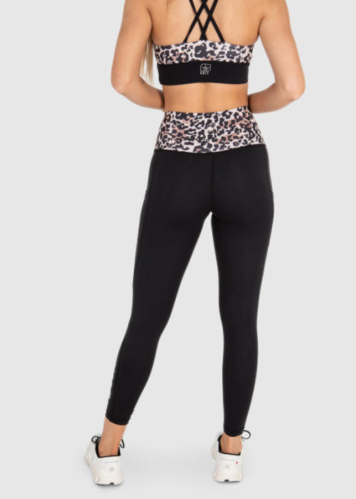 UNIT - MOMENTUM LADIES LEGGINGS LEOPARD M