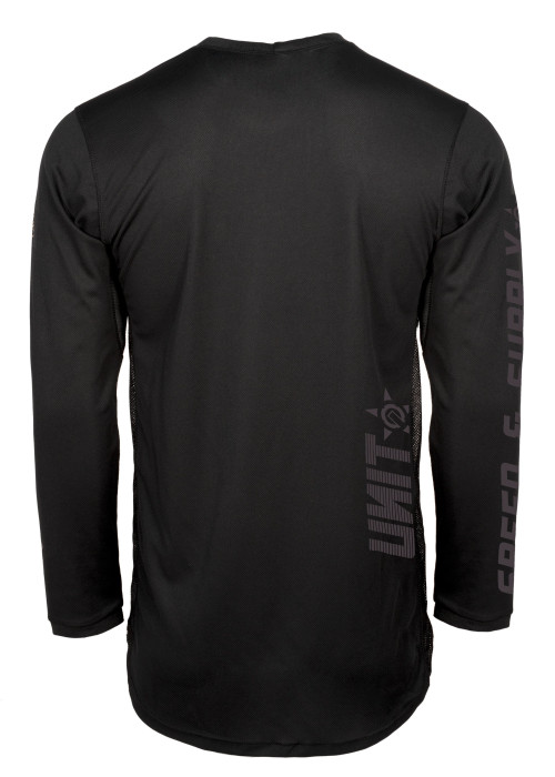 UNIT - FUSION MX JERSEY BLACK