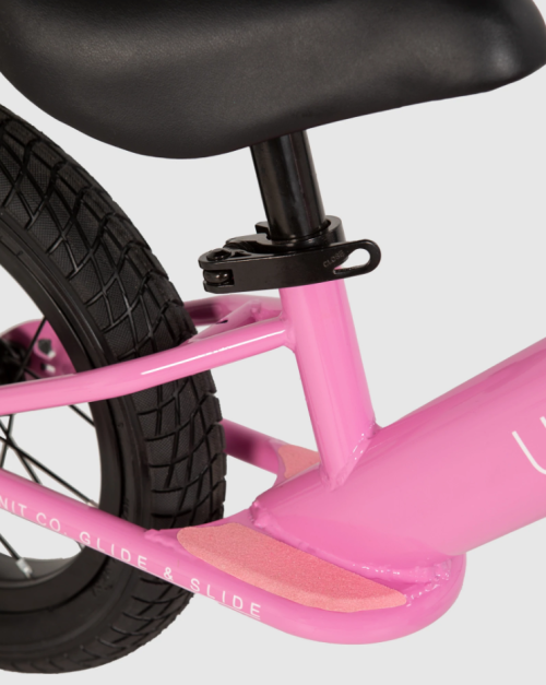 UNIT - KIDS BALANCE BIKE GLIDE AND SLIDE PINK ONE SIZE