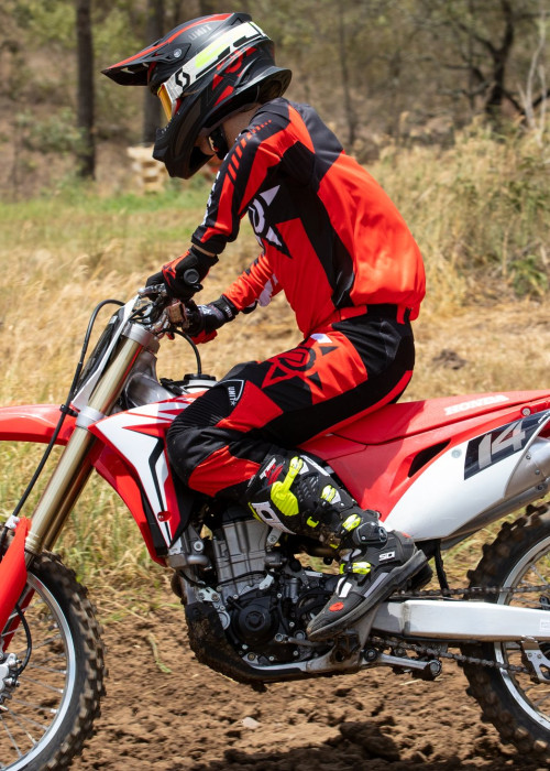 UNIT - CHASER MX PANTS RED 30