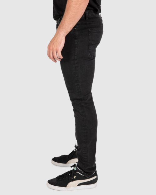 UNIT - JEANS SLIM FIT STRETCH ELITE 36 BLACK