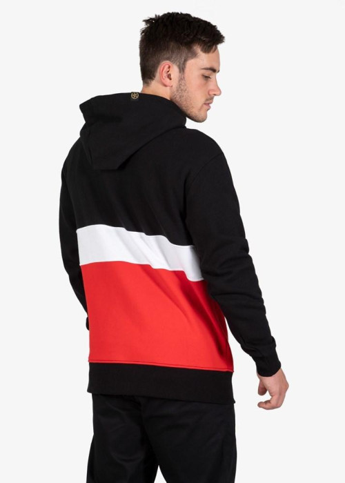 UNIT - EXPRESS HOODIE BLACK RED XL