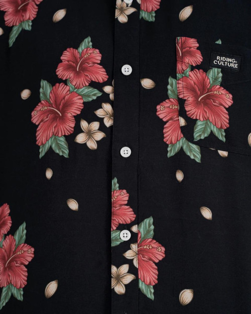 RIDING CULTURE - KAUAI SHIRT BLACK M