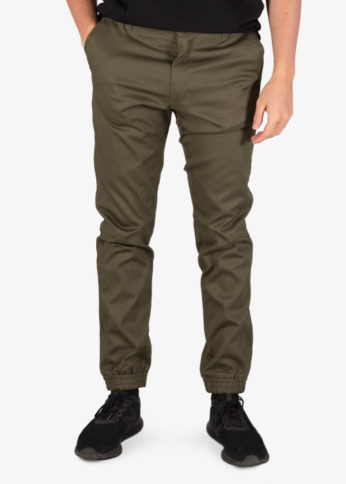 UNIT - ROCKBOTTOM CUFFED PANT MILITARY