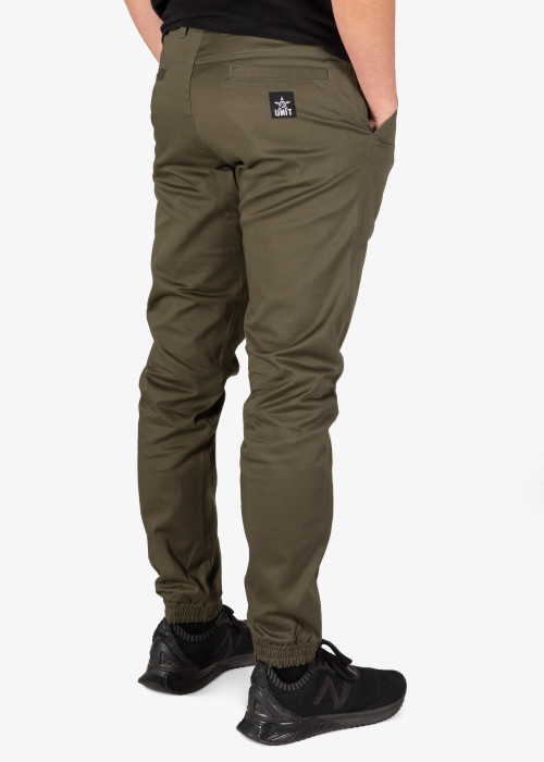 UNIT - ROCKBOTTOM CUFFED PANT MILITARY