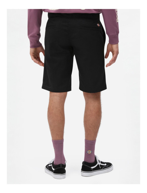 DICKIES - SLIM STRAIGHT FLEX SHORT BLACK 30