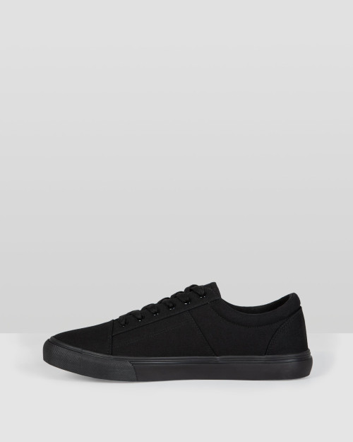 UNIT - ESTATE CANVAS SHOE BLACK