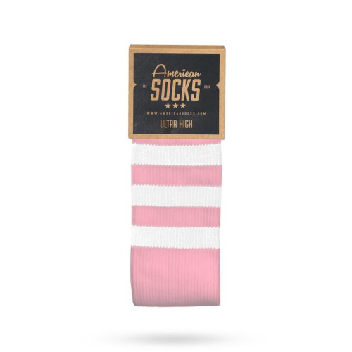 AMERICAN SOCKS - BUBBLEGUM ULTRA HIGH ONE SIZE