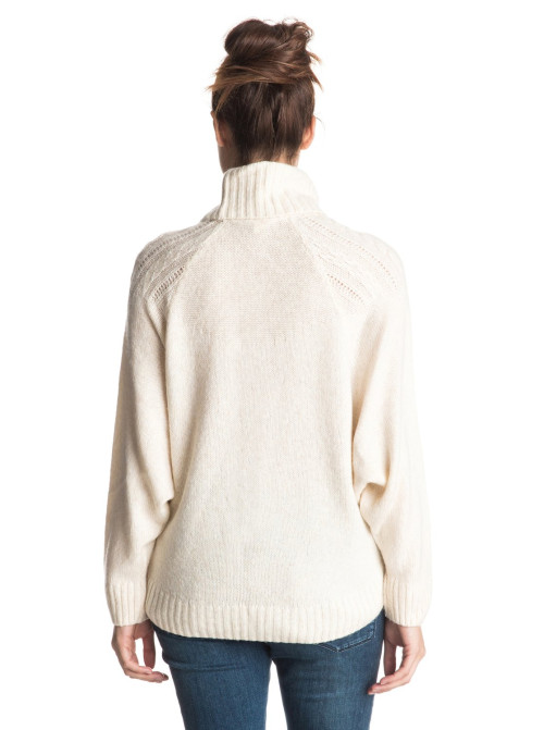 ROXY - BLUE HEAVEN TURTLENECK LIGHT BEIGE