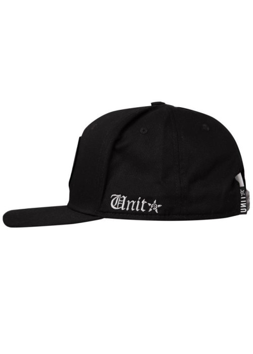 UNIT - 4.20 SNAPBACK CAP BLACK ONE SIZE