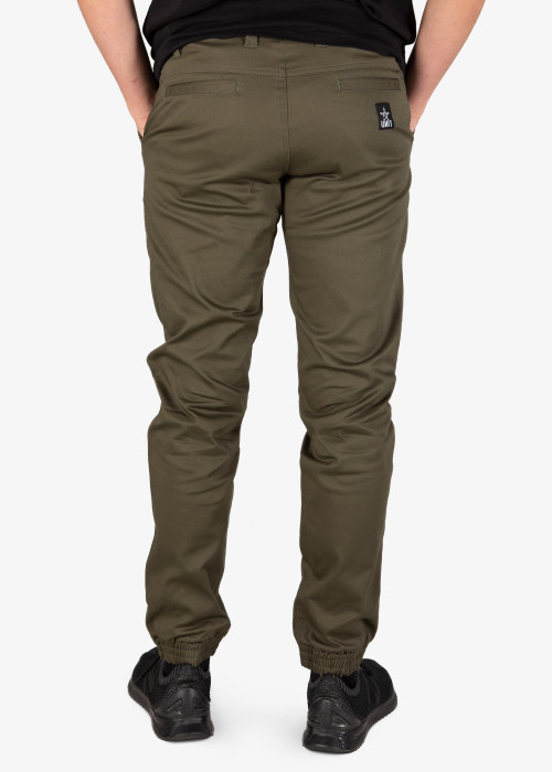 UNIT - ROCKBOTTOM CUFFED PANT MILITARY