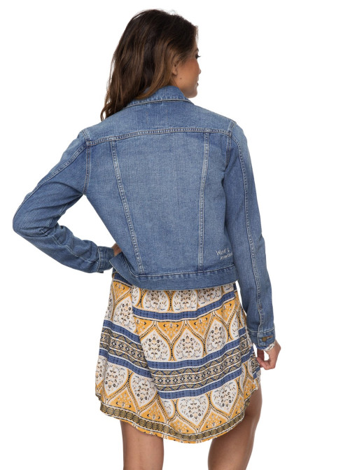 ROXY - HELLO SPRING JEANS JACKET BLUE S