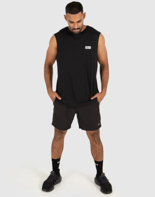 UNIT - CASE MUSCLE TANK BLACK XL