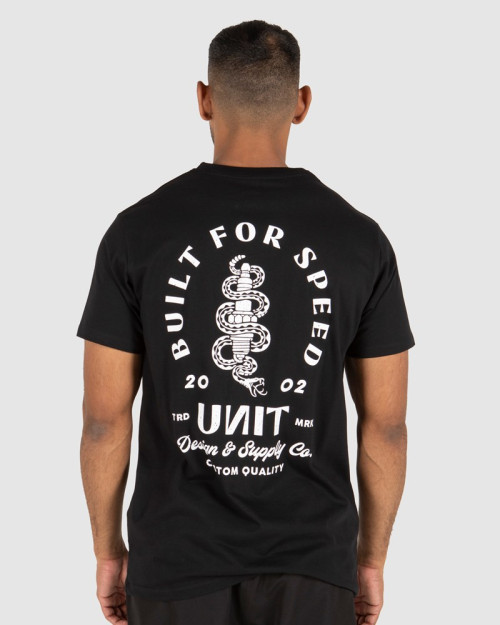 UNIT - RATTLE TEE BLACK