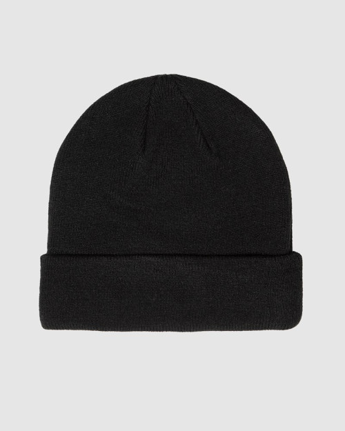 UNIT - STACK BEANIE BLACK ONE SIZE