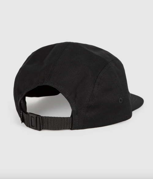 UNIT - MONACO STRAPBACK CAP BLACK ONE SIZE