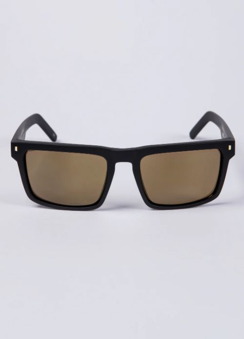 UNIT - PRIMER SUNGLASSES MATTE BLACK GOLD POLARISED ONE SIZE