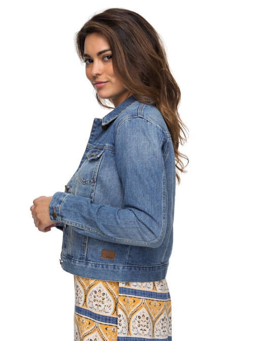 ROXY - HELLO SPRING JEANS JACKET BLUE S