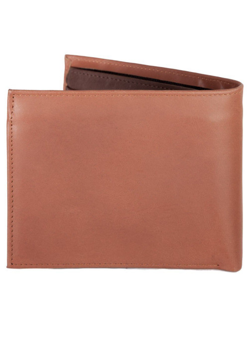 UNIT - CONTURE LEATHER WALLET CHOCOLATE ONE SIZE