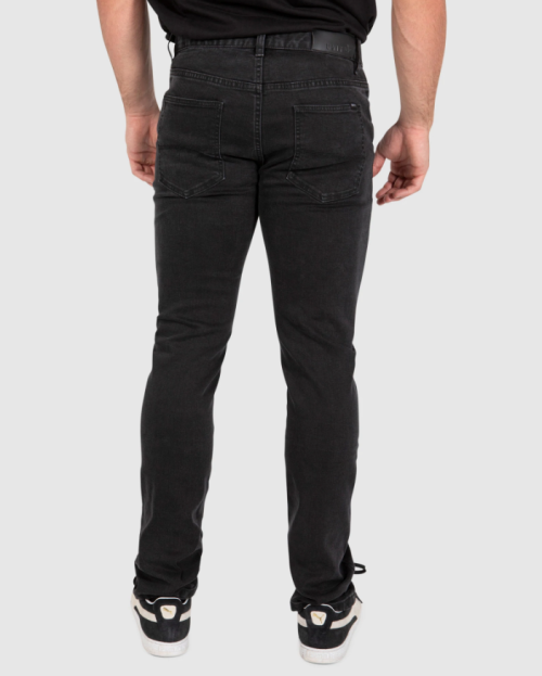 UNIT - JEANS SLIM FIT STRETCH ELITE 36 BLACK