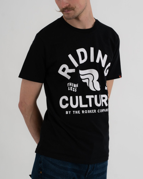 RIDING CULTURE - RIDE MORE TEE BLACK