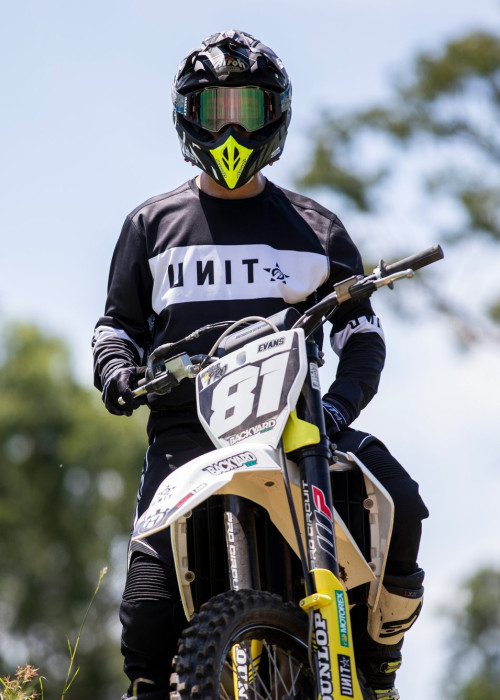 UNIT - SOUL MX JERSEY BLACK