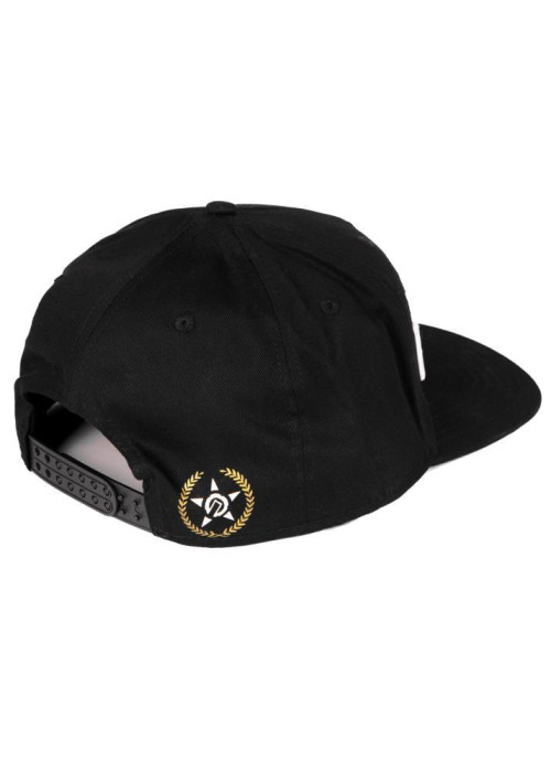 UNIT - RIGGED SNAPBACK CAP BLACK ONE SIZE