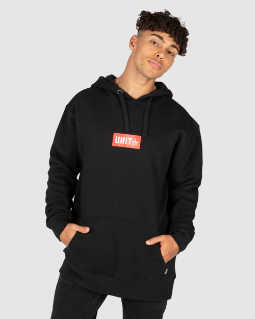  UNIT - TOKEN  HOODIE BLACK