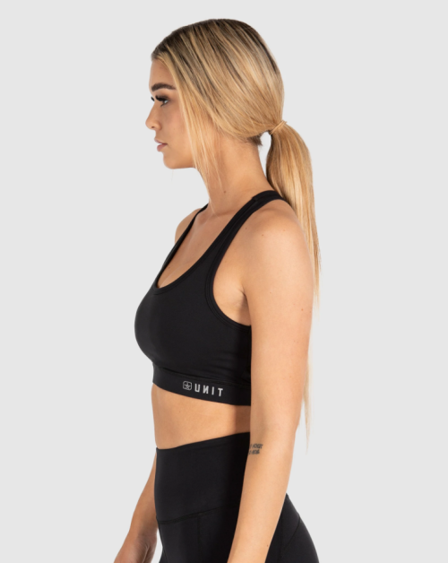 UNIT - CONTROL LADIES SPORTS BRA BLACK