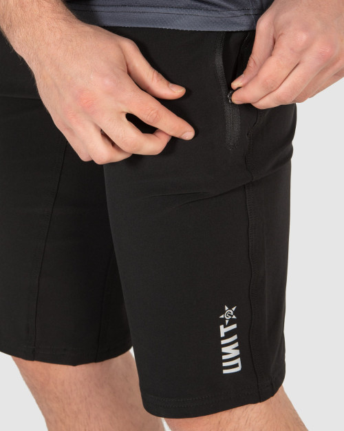 UNIT - FLEET FLEX MTB SHORTS BLACK