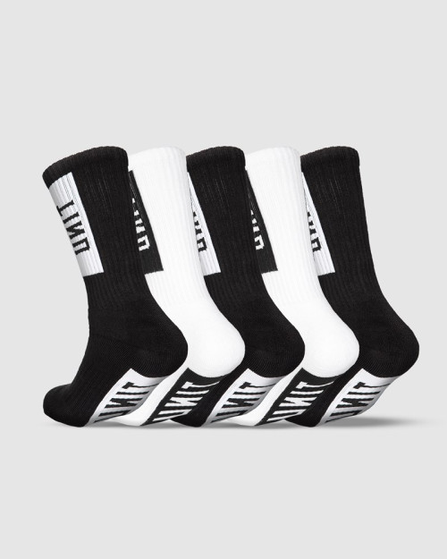 UNIT - HI-LUX 5 PACK BAMBOO SOCKS BOX MULTI 11-14