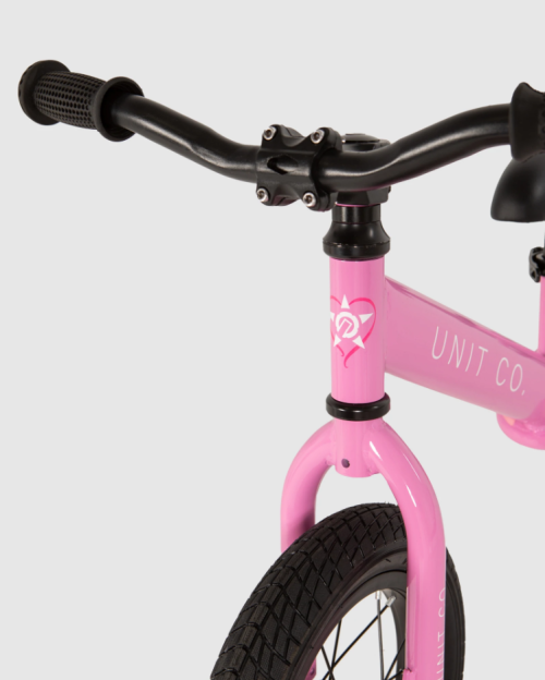 UNIT - KIDS BALANCE BIKE GLIDE AND SLIDE PINK ONE SIZE