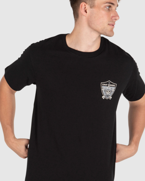 UNIT - RIDER TEE BLACK