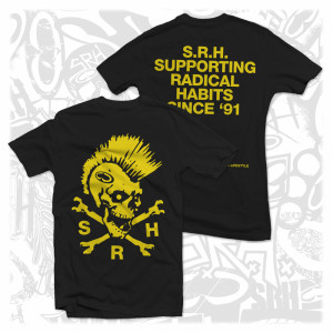 SRH - PUNX TEE BLACK